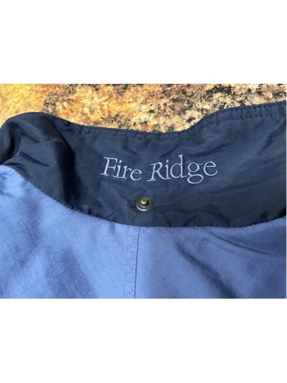 Columbia Fire Ridge Youth Large 10/12 Blue Puffer